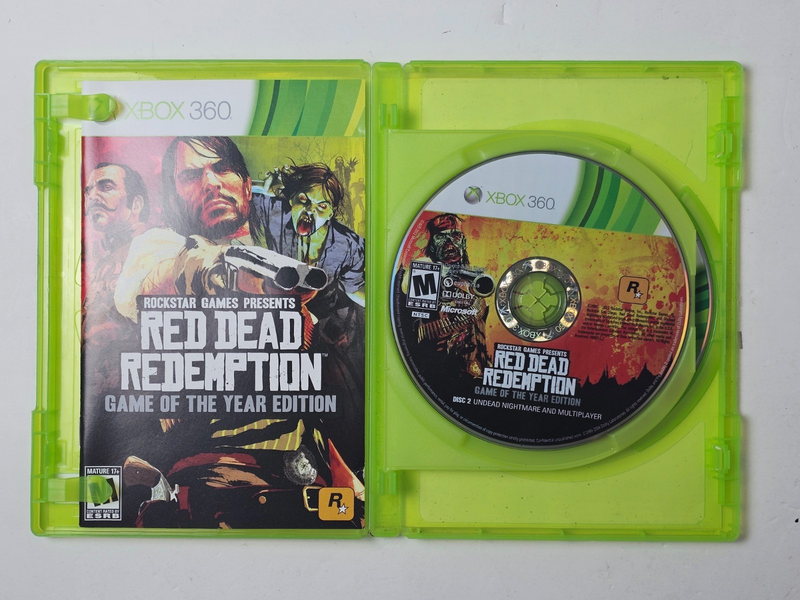 Red Dead Redemption: Game of the Year Edition Microsoft Xbox 360 Complete CIB