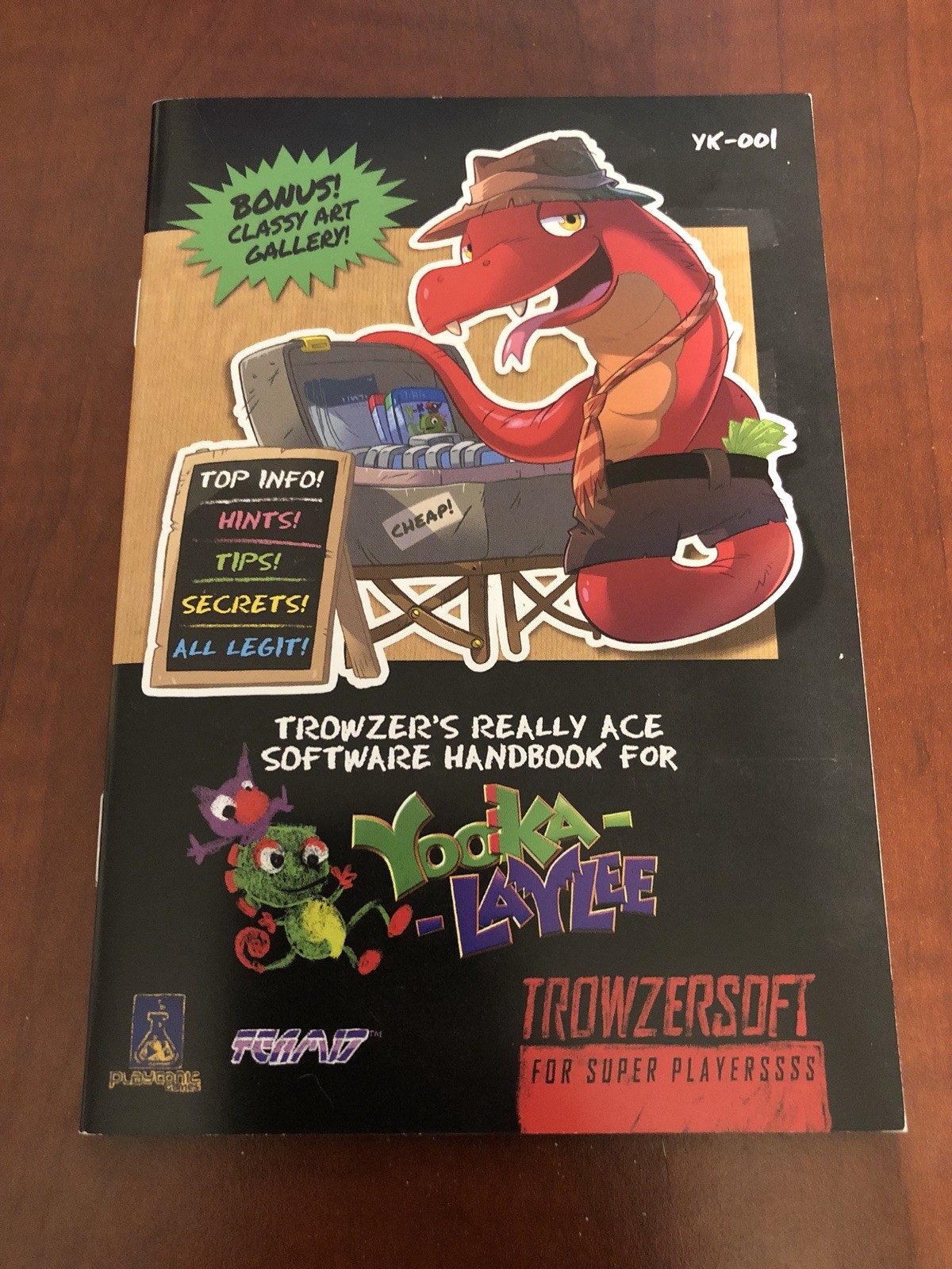 Yooka Laylee Kickstarter 64-Bit Tier Special Edition Brand New N64 cartridge
