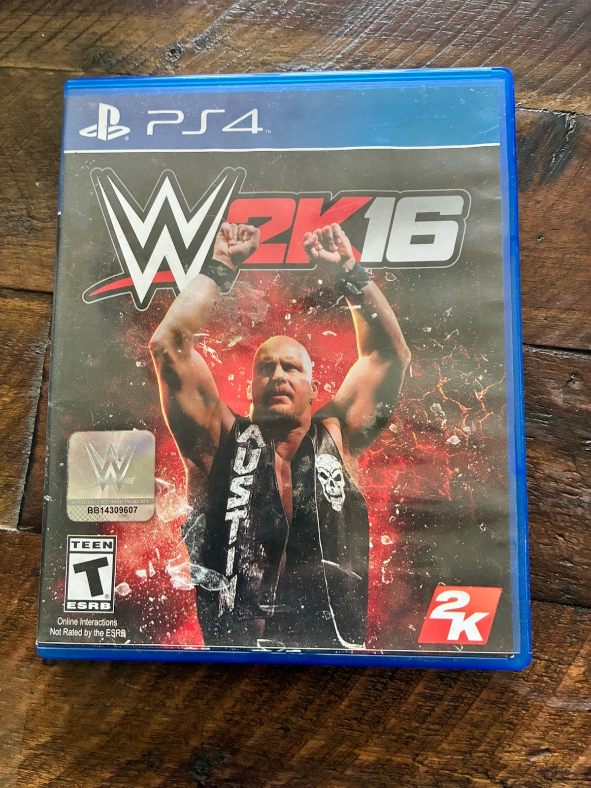 WWE 2K16 PS4 PlayStation 4 Complete CIB Tested Disc Game w/ Case Manual Insert