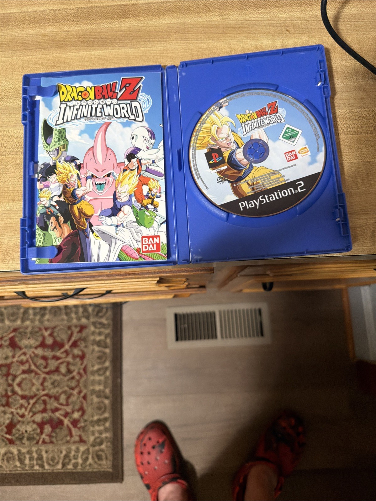 Dragon Ball Z Infinite World PAL English French Sony PS2 CIB Dragonball