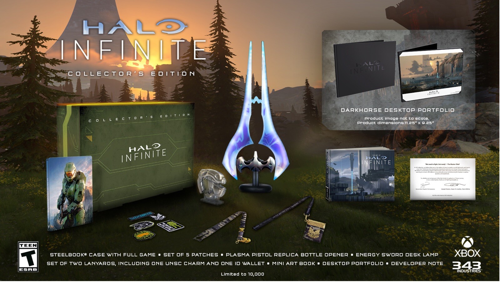 New In Hand Halo Infinite Collector’s Edition Box Set For Xbox One / Series S/X