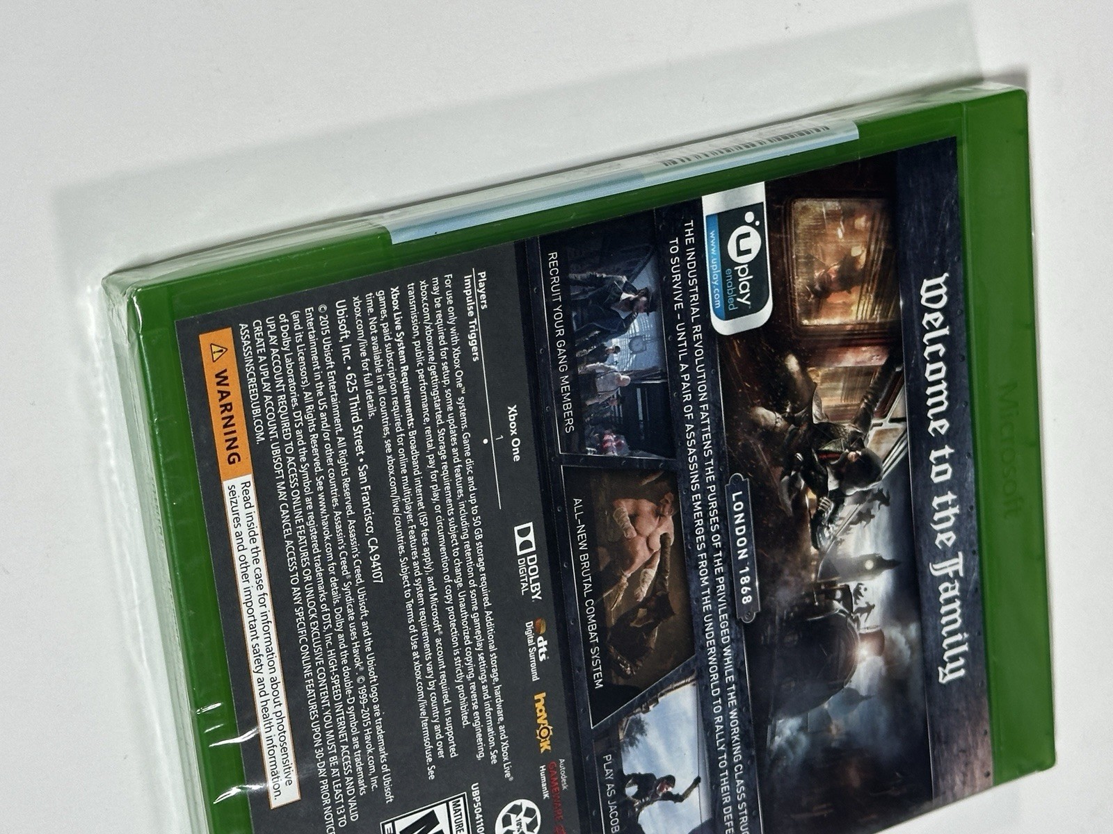 Assassins Creed Syndicate Xbox One Limited Edition – Brand New Factory Sealed