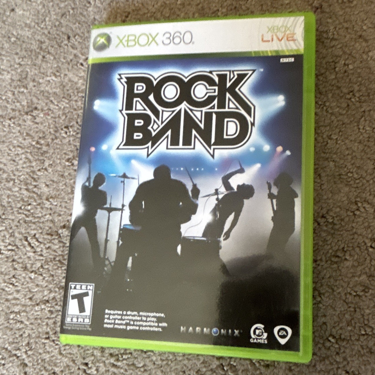 EA Games Rock Band Rock Band Series (Xbox 360) T Teen, Xbox Live