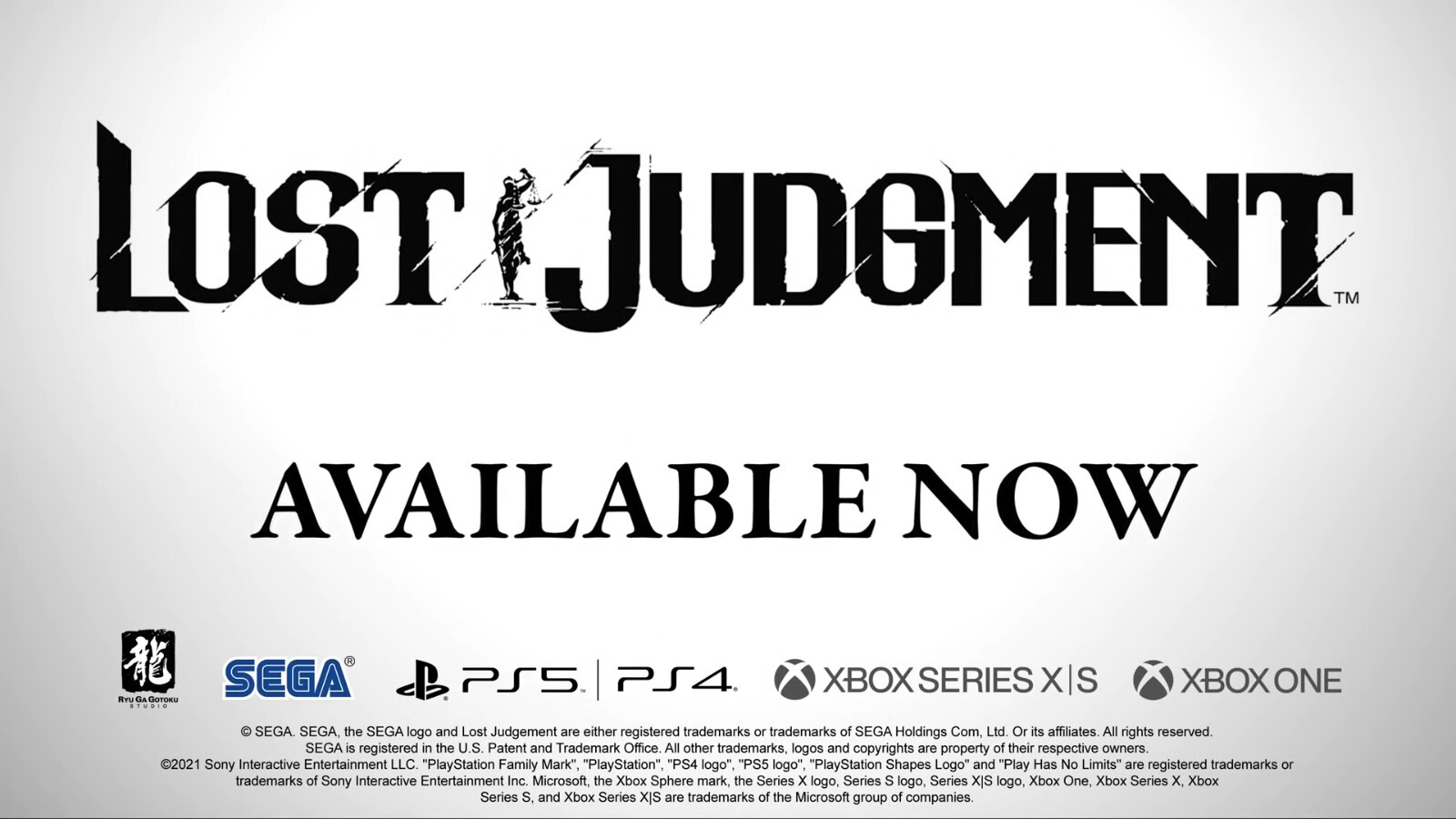 Lost Judgment (XBOX Series X / One) New
