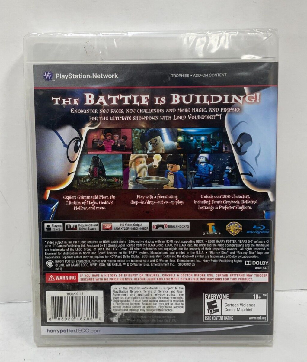 LEGO Harry Potter: Years 5-7 (PlayStation 3/PS3) Brand New