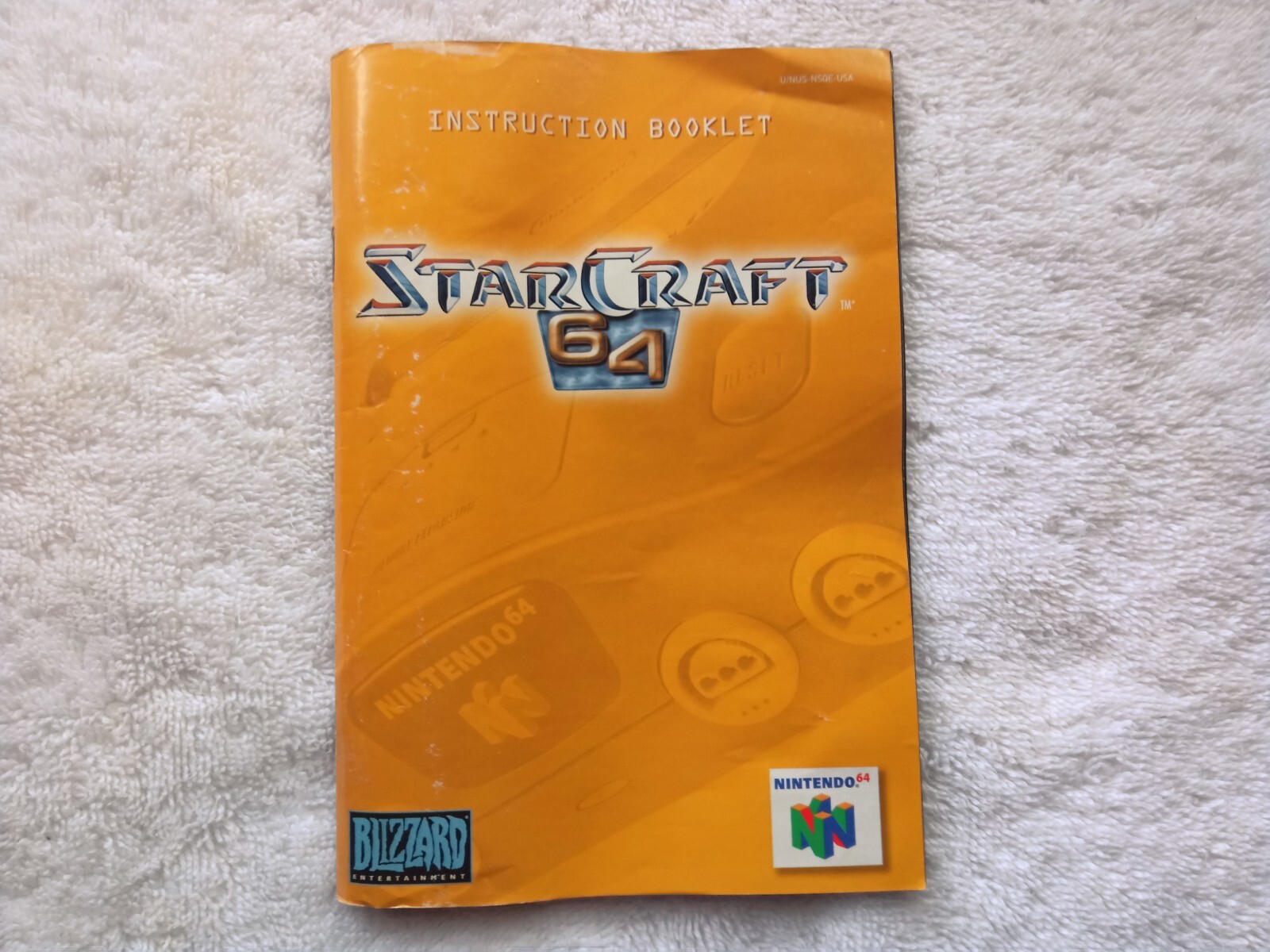 N64 NINTENDO 64 StarCraft 64 Complete Tested and Working