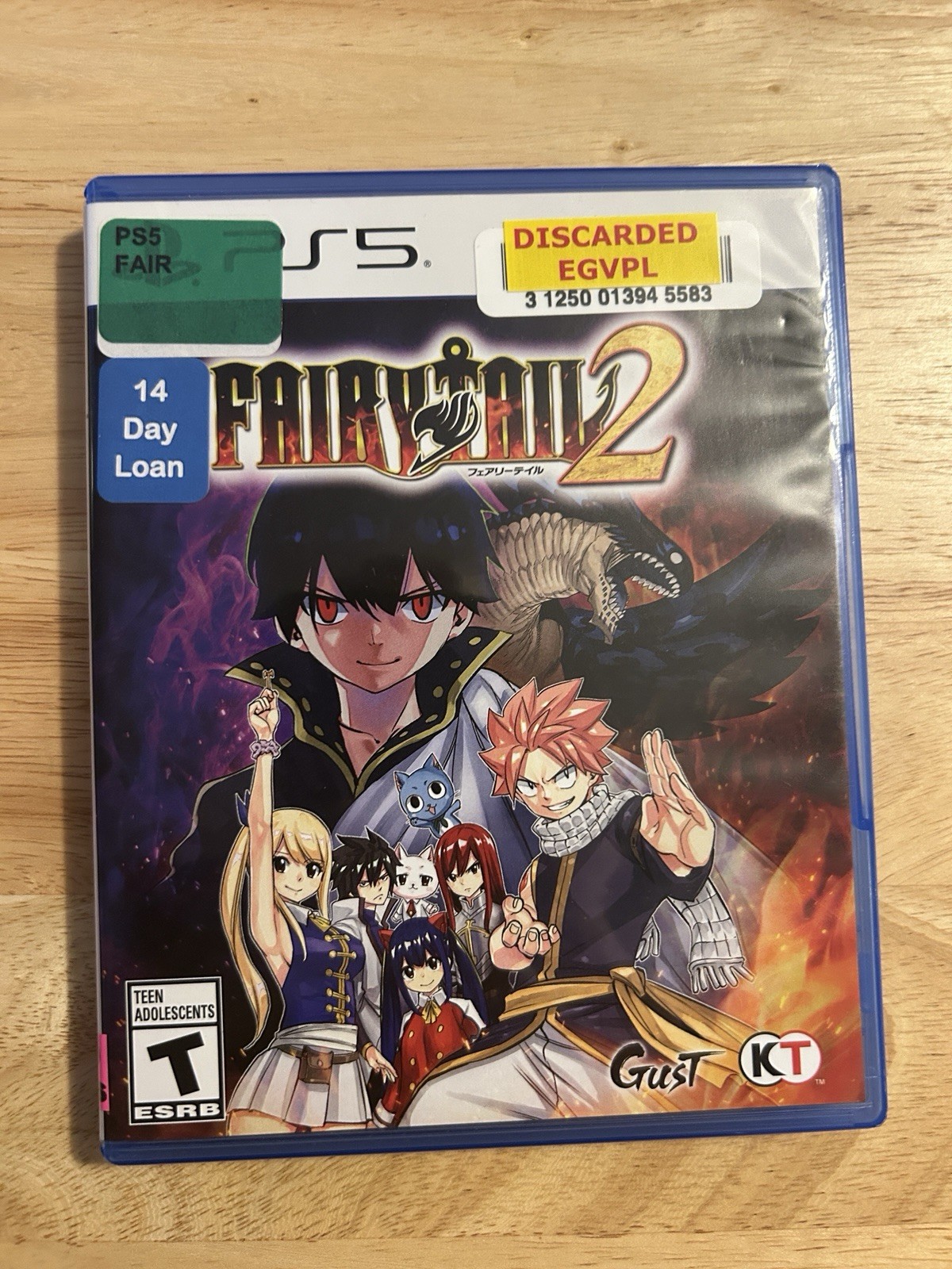 Fairy Tail 2 PlayStation 5, PS5 Anime RPG Koei Tecmo – Tested CLEAN DISC Ex-lib