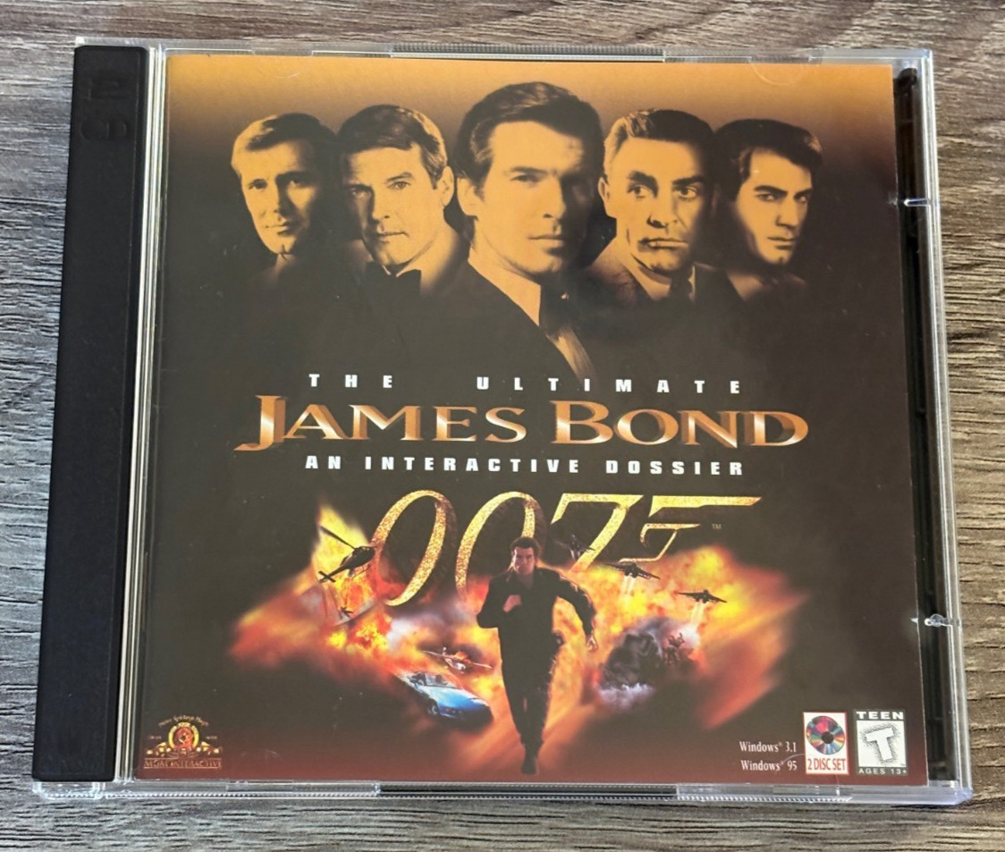 The Ultimate James Bond 007: An Interactive Dossier (1996 – PC , 2 Discs)