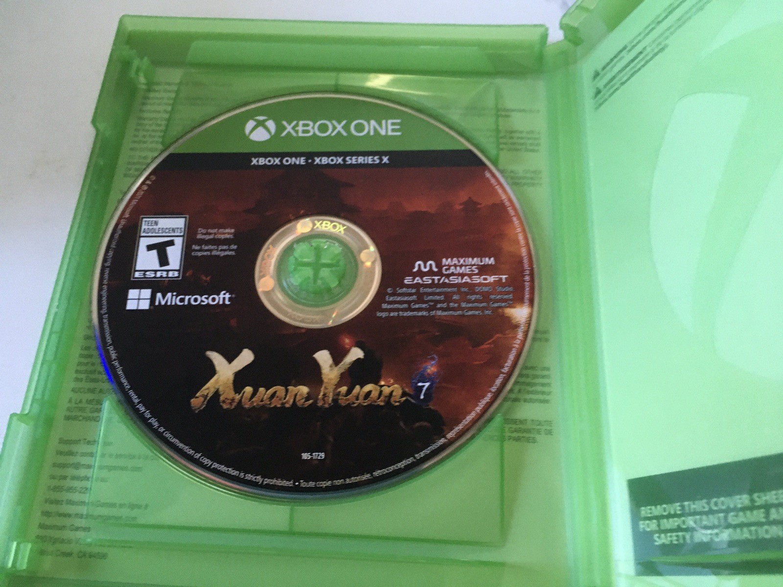 Xuan Yuan Sword 7 (Microsoft Xbox One, XB1, 2021) Ancient China Video Game