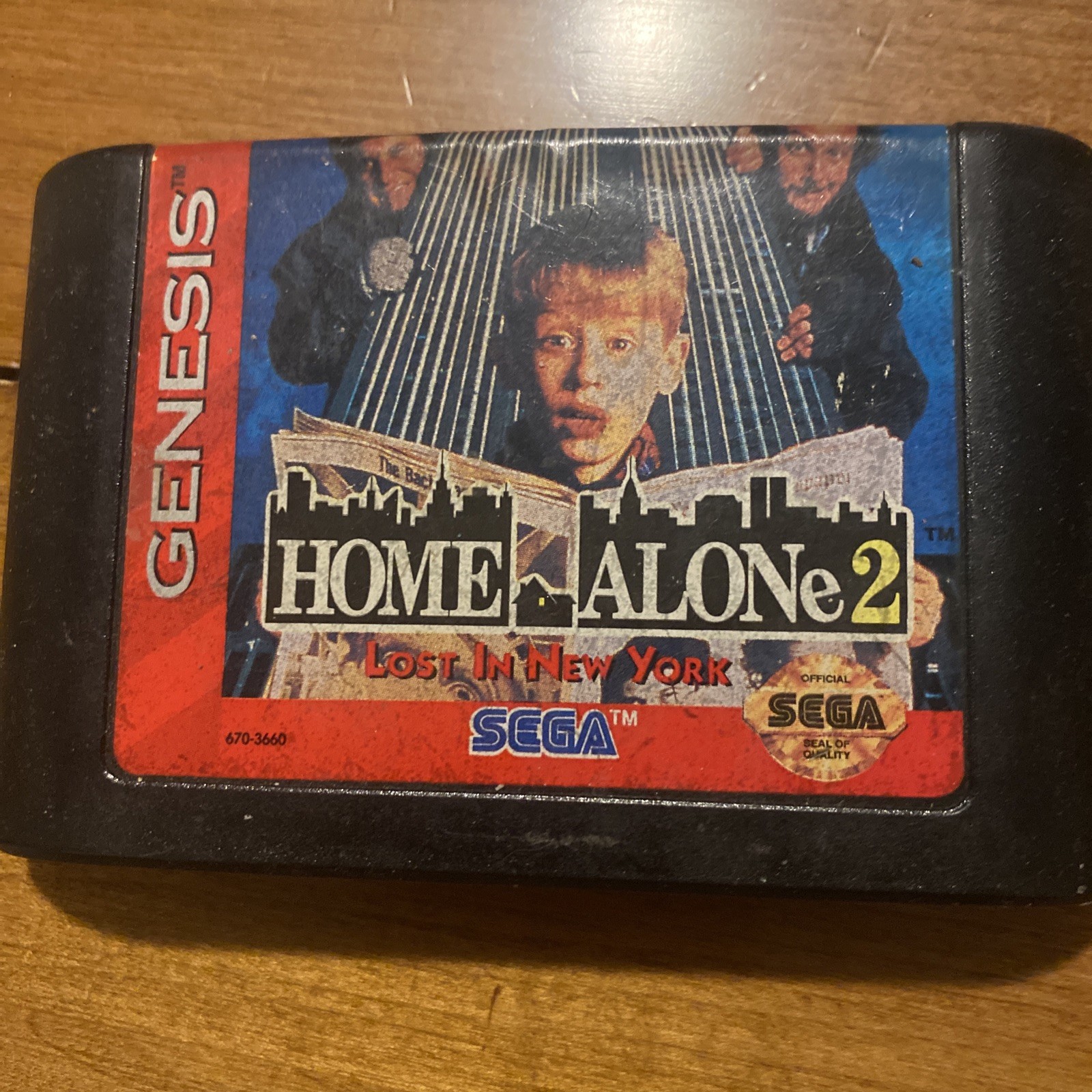 Home Alone 2: Lost In New York SEGA Genesis Cartridge Only