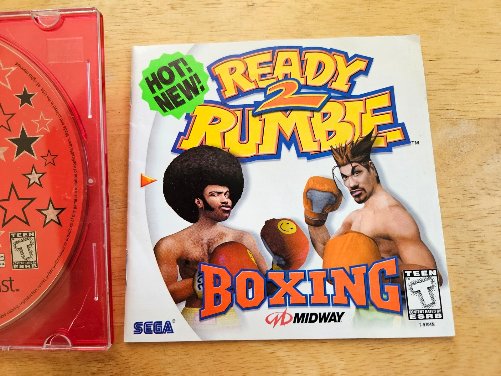 Dreamcast – Ready 2 Rumble Boxing – (Tested & Guaranteed) Video Game + MANUAL