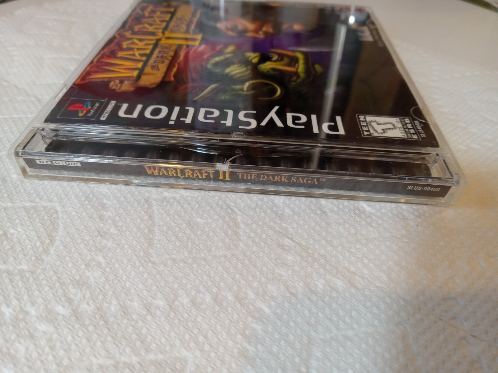 Fun! WarCraft II: The Dark Saga (Sony PlayStation 1, 1998) – CIB Near Mint Disc