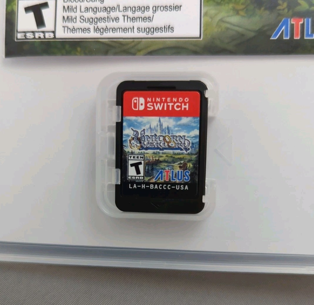 * Unicorn Overlord (Nintendo Switch) Complete CIB