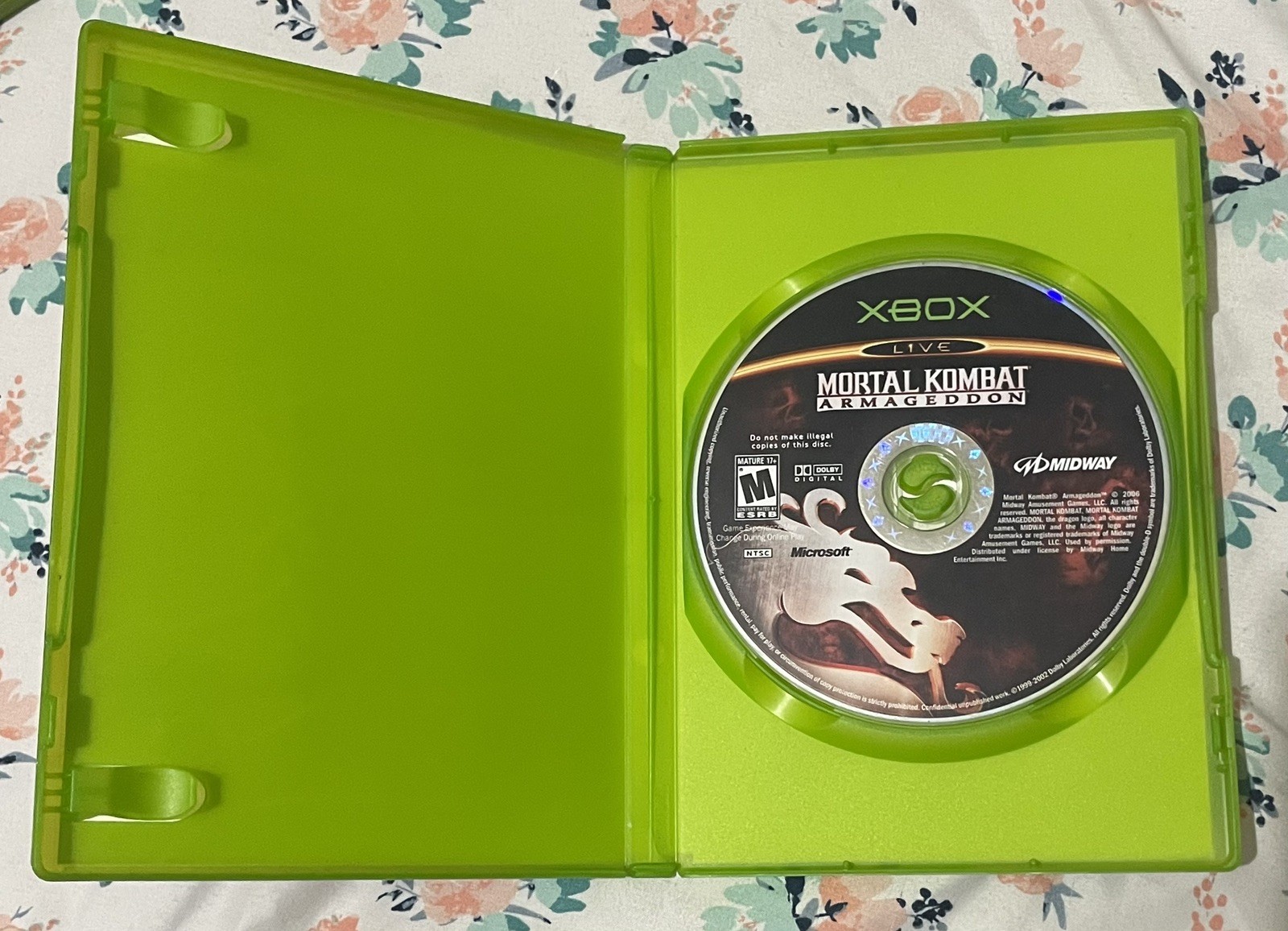 Mortal Kombat Armageddon (Microsoft Xbox) with Case