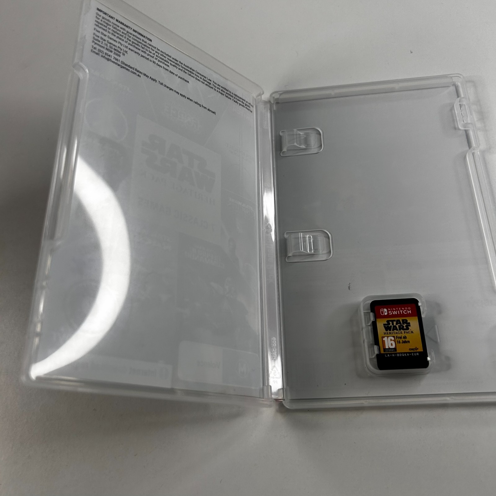 Star Wars Heritage Pack (Nintendo Switch, 2023 PAL) Tested & Working VGC