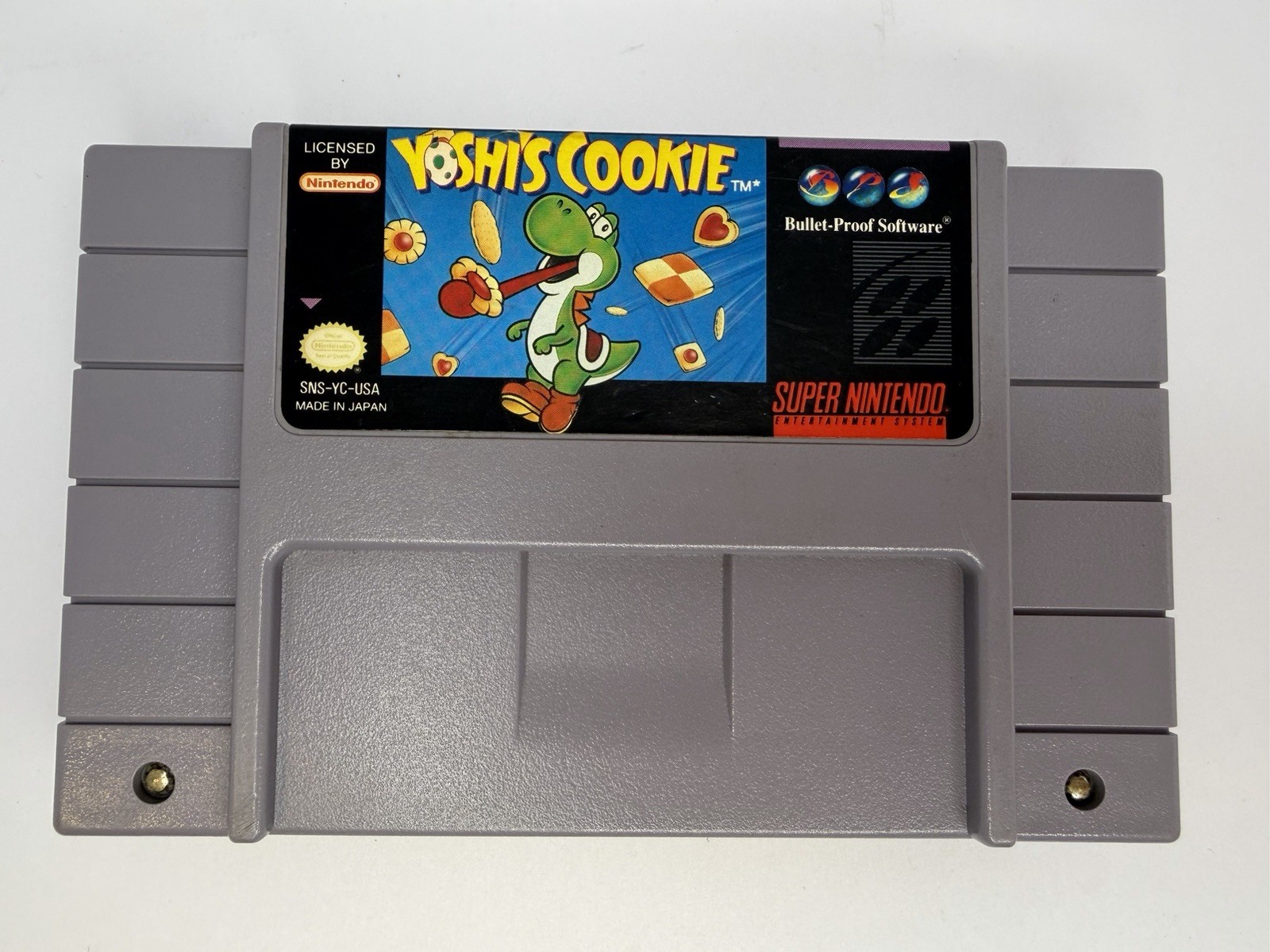 Yoshi’s Cookie (Super Nintendo SNES, 1993) Cartridge Only Tested And Working
