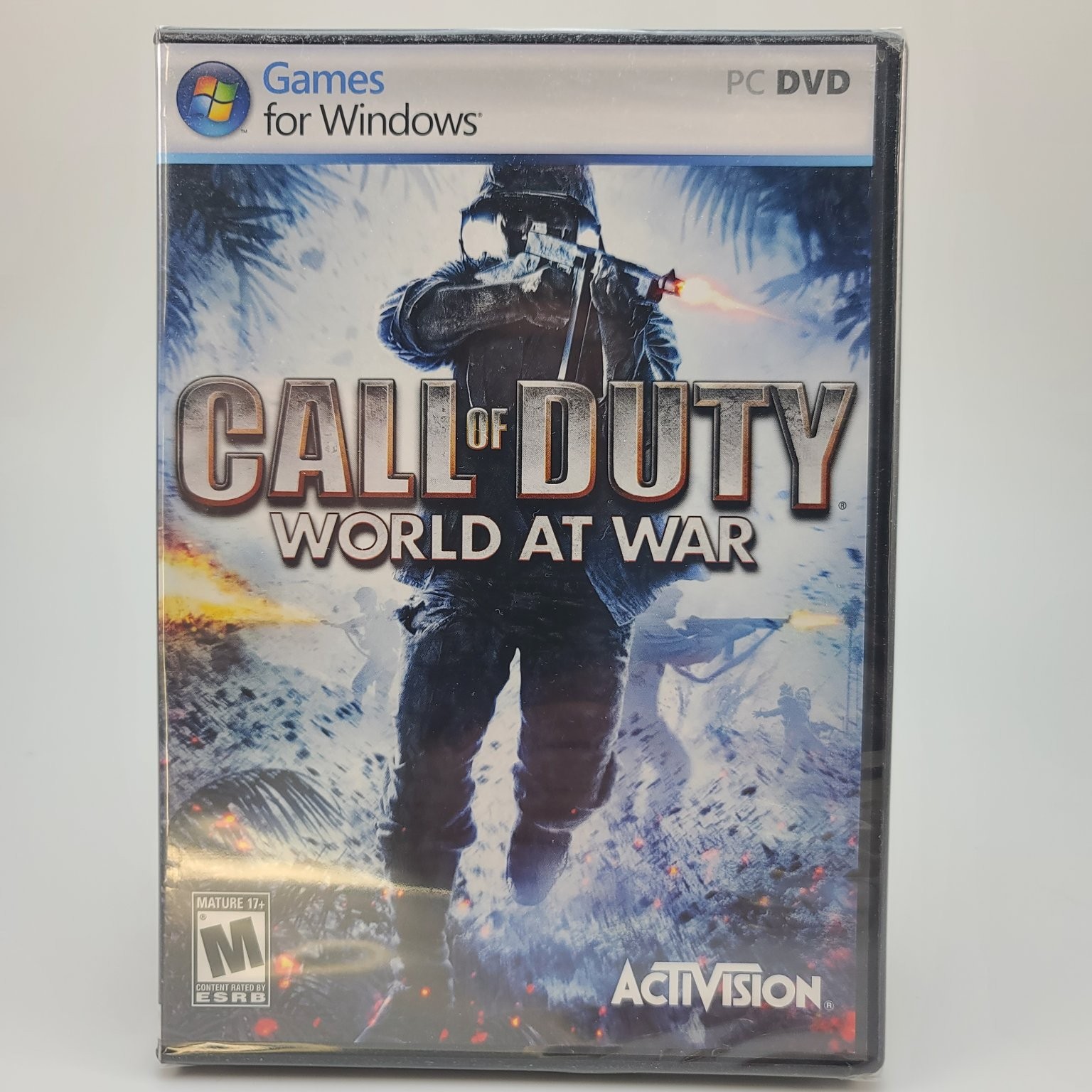 Call of Duty World at War PC Video Game Multiplayer WWII FPS New Factory Sealed