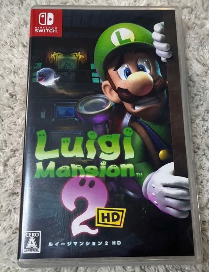 Nintendo Switch Luigi’s Mansion 2 HD Remastered Game Adventure Action
