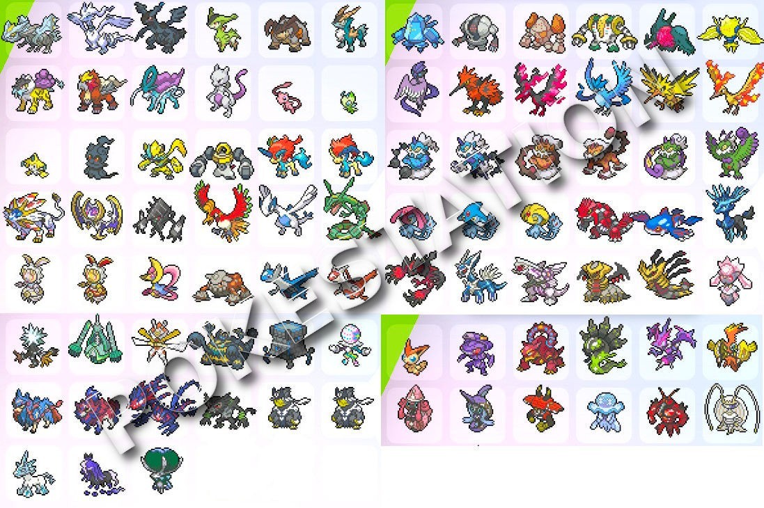 PICK ANY x6 CUSTOM POKEMON BATTLE-READY ULTRA SQUARE SHINY 6IV SWORD AND SHIELD