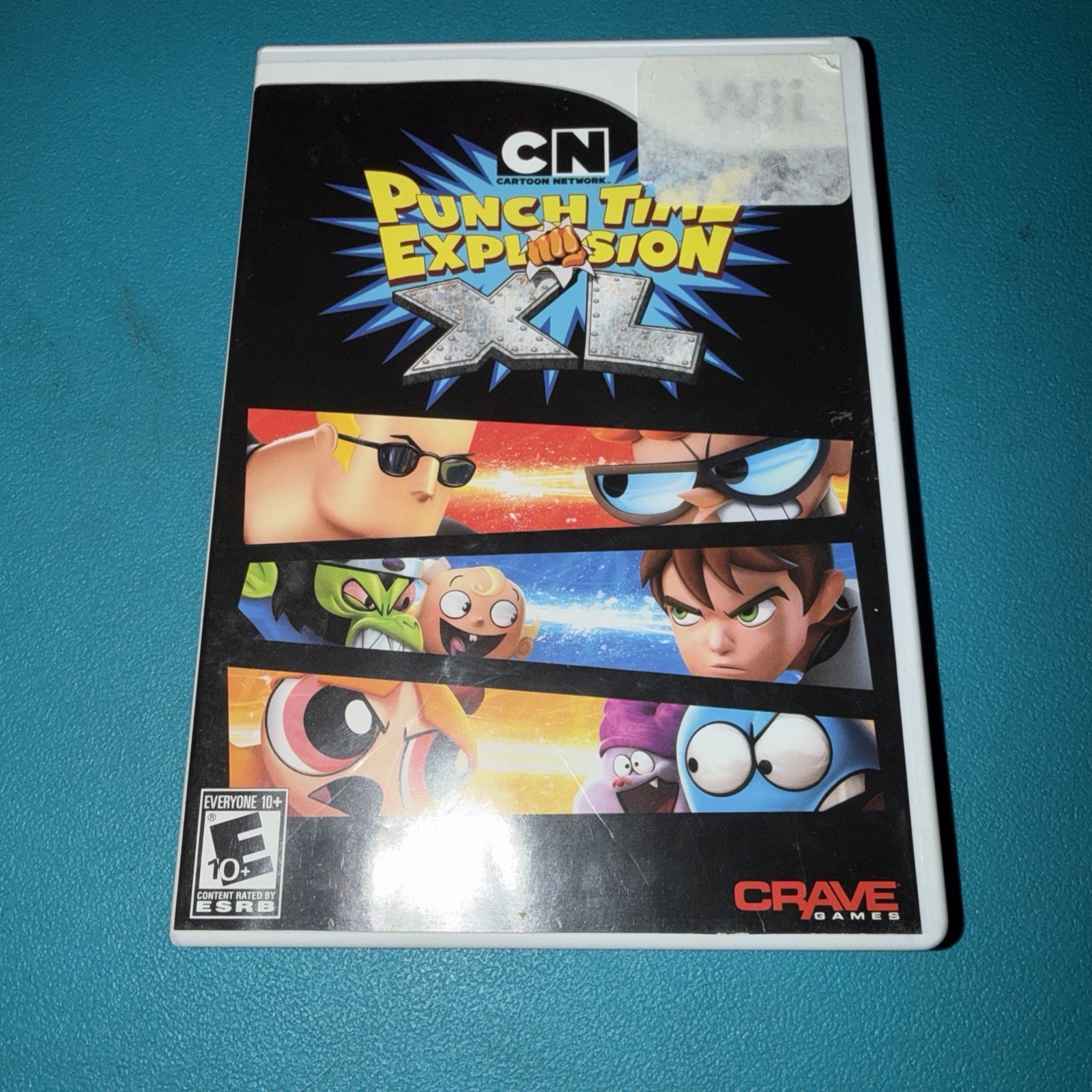 Cartoon Network: Punch Time Explosion XL (Nintendo Wii, 2011) Case & Disc ONLY