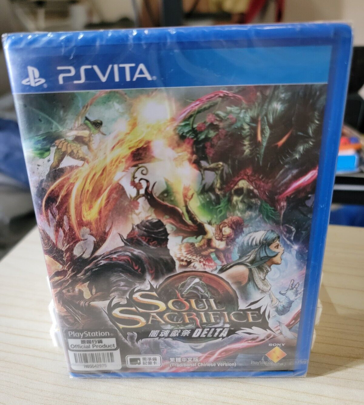 (ASIA CHINESE VERSION) PS VITA Soul Sacrifice Delta (Brand New)