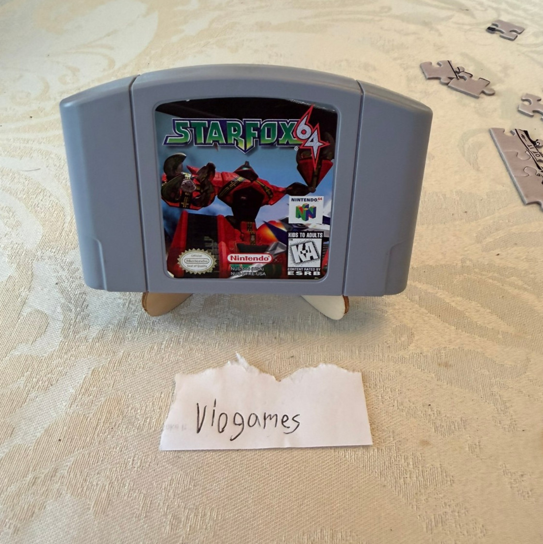 Star Fox 64 (Nintendo 64, 1997) Barely used! | Tested Working, Loose
