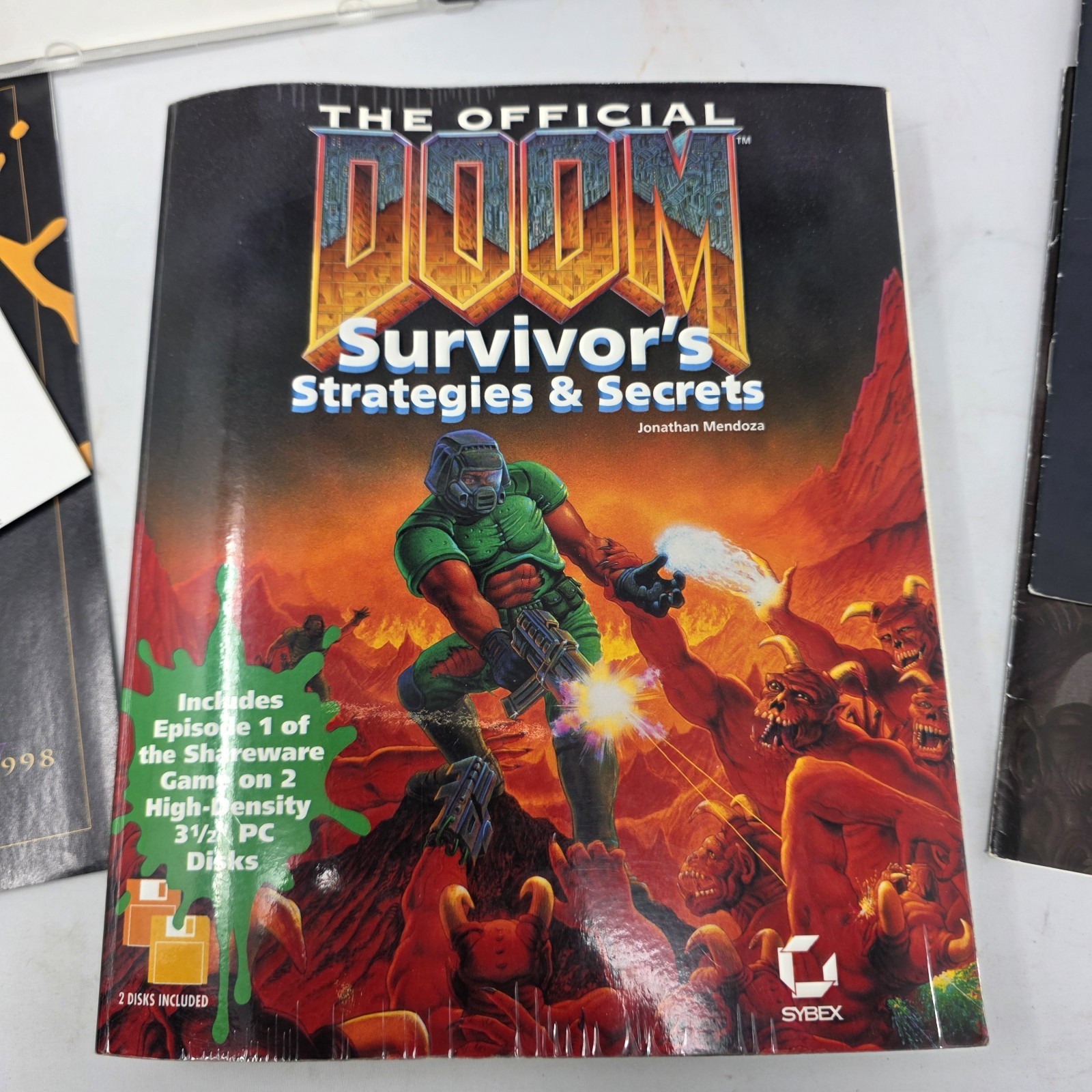 The Ultimate Doom PC Big Box 1995 CIB Complete w/ Poster Receipt Strategy Guide