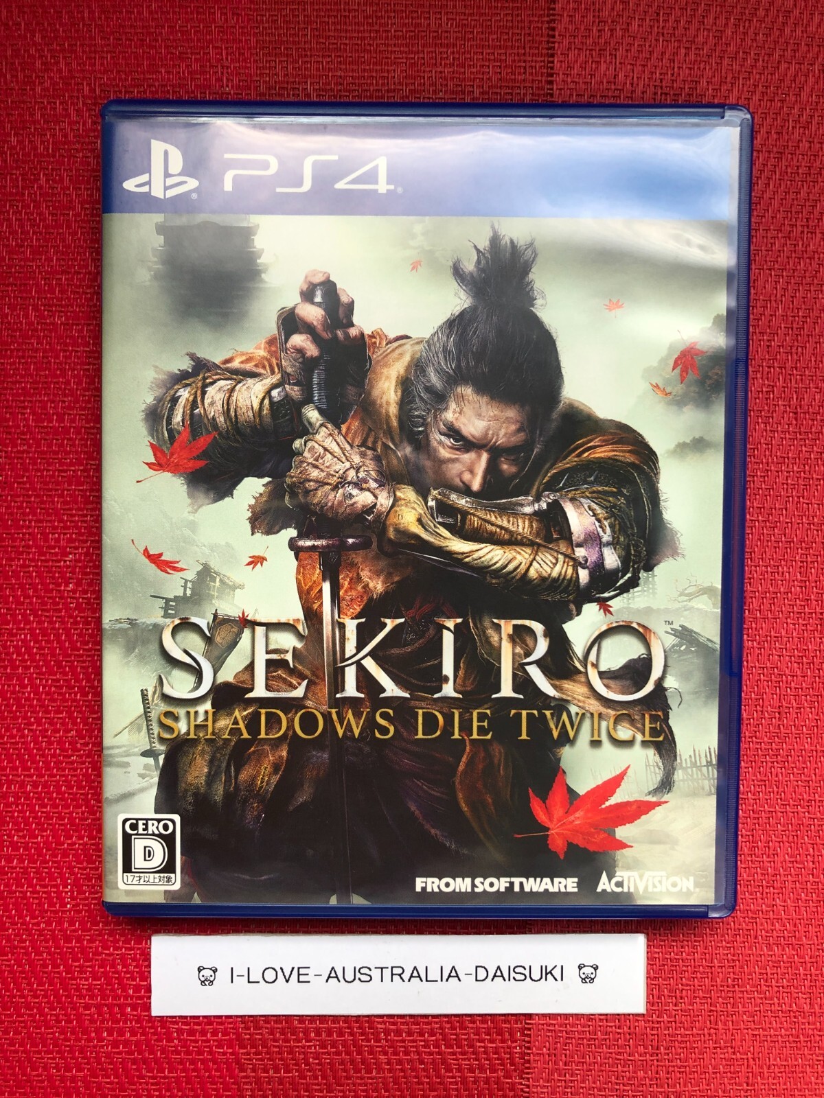 PS4 SEKIRO: Shadows Die TWICE Japanese