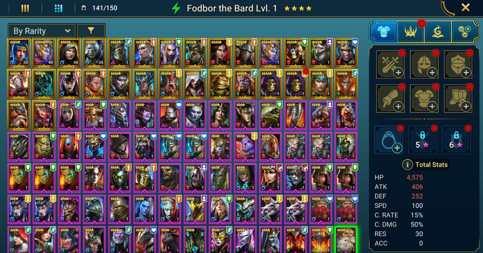 Raid Shadow Legends | Starter acc with Hekaton : 92k energy / 30 Legendary hero