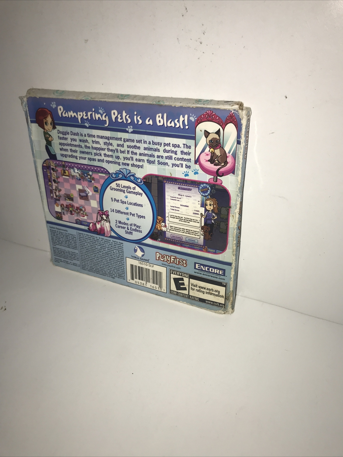Video Game PC Doggie Dash by PlayFirst 2008 MAC