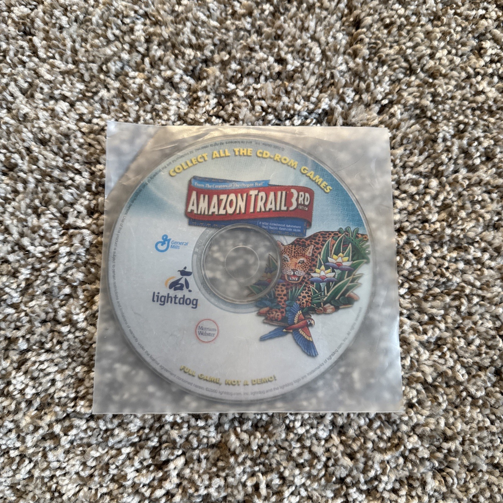 Mattel’s Amazon Trail 3rd Edition PC Game General Mills 2000 CD-ROM