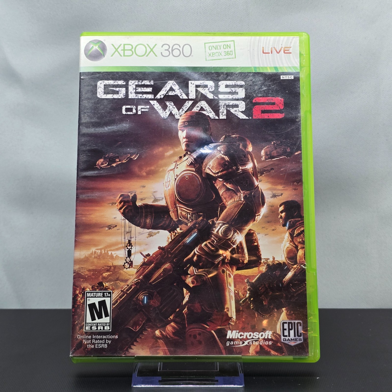 Gears of War 2 Xbox 360 Complete CIB Tested & Working