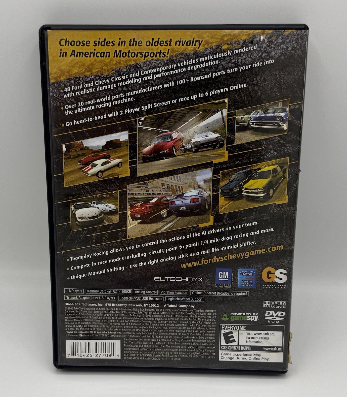 Global Star Software Ford Vs. Chevy PlayStation 2 2005
