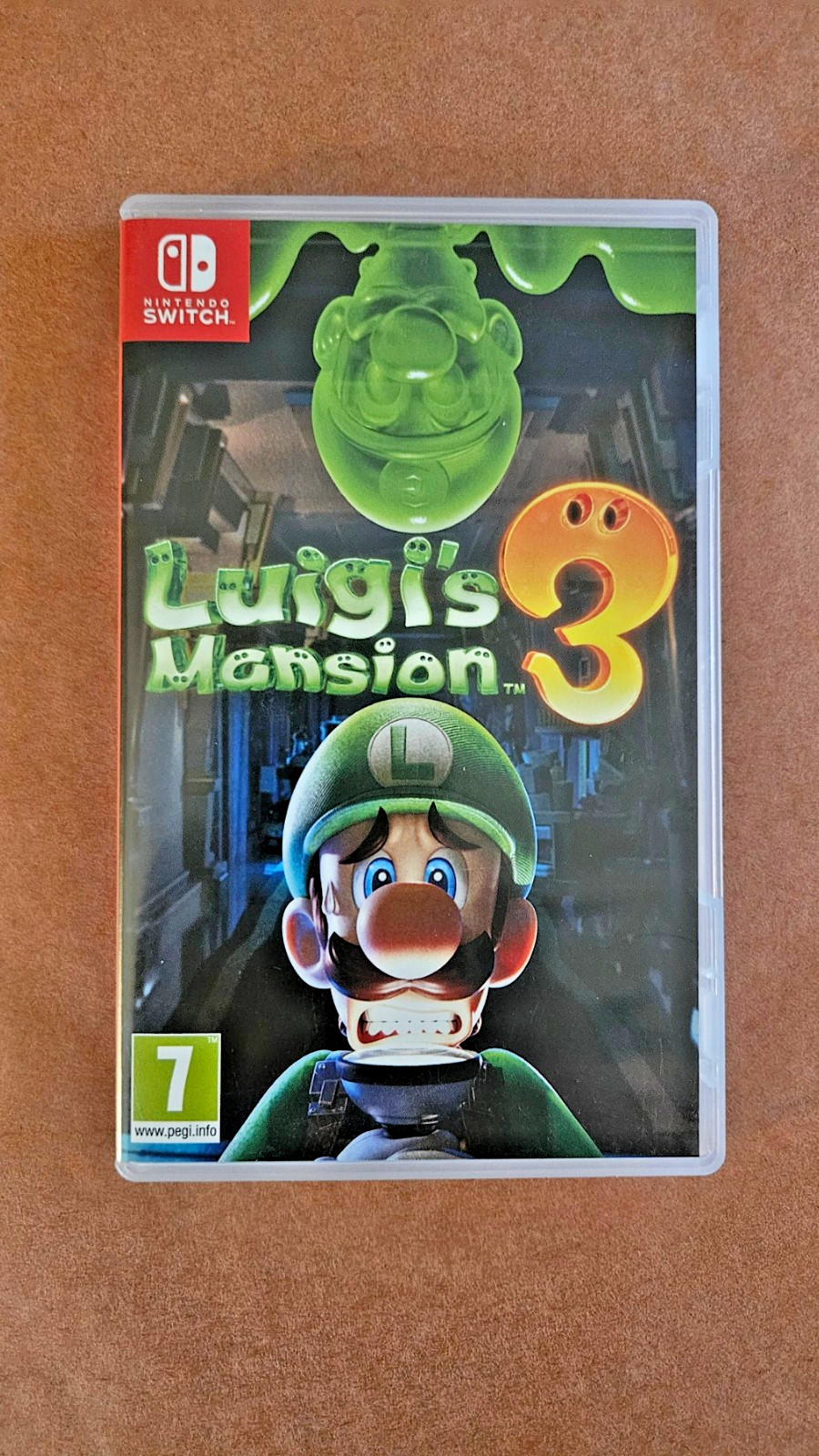 Luigi’s Mansion 3 Nintendo Switch PAL PEGI 7 Game & Case