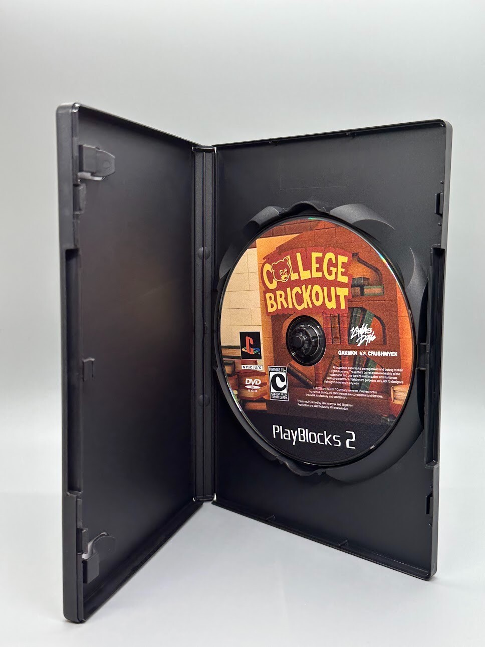 TheCanvasDon – The College Brickout Physical Game Case and Disc