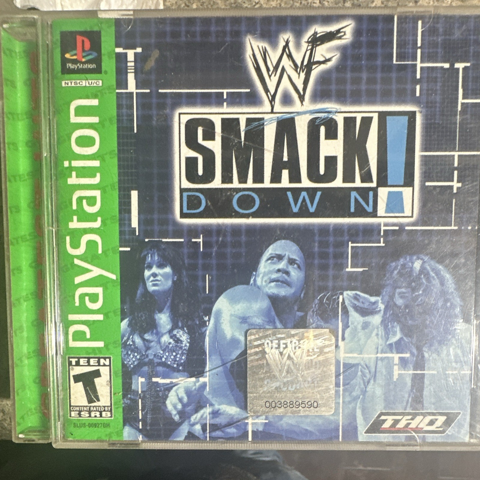 THQ WWF SmackDown! 2: Know Your Role PS1 NTSC-U/C 2000 Multiplayer