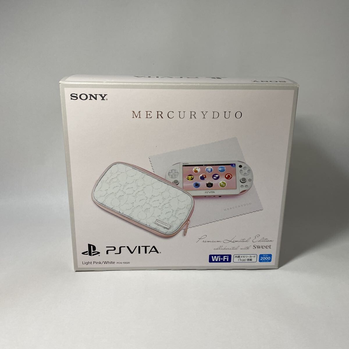 PlayStation Vita PCH-2000 White Wi-Fi Model SONY Mercury Duo