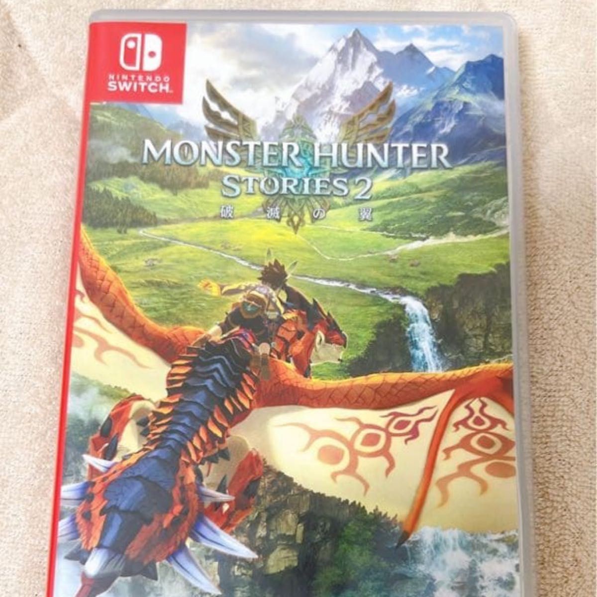 Monster Hunter Stories 2 Wings of Ruin Nintendo Switch Japan Import CIB Used JP
