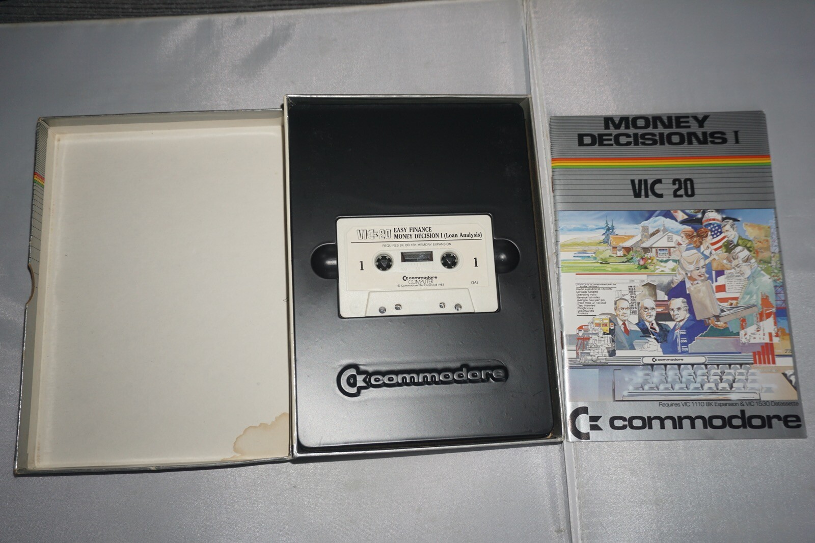 Money Decisions I (Commodore 64) Complete in Box CIB