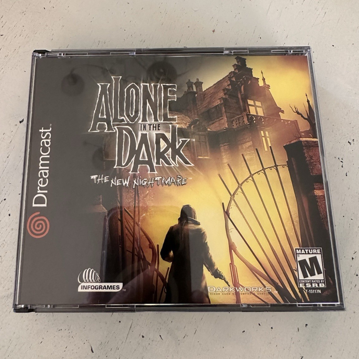 Infogrames Alone in the Dark: The New Nightmare Dreamcast NTSC-U/C M 2001 CIB