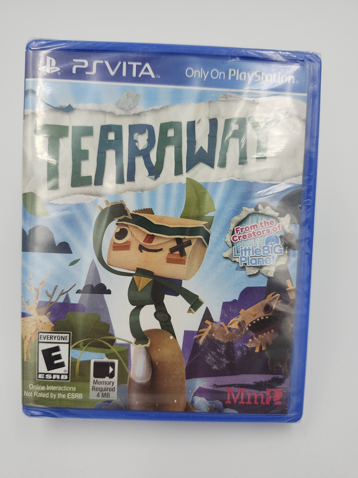 Tearaway PlayStation PS Vita Factory Sealed BRAND NEW Rare