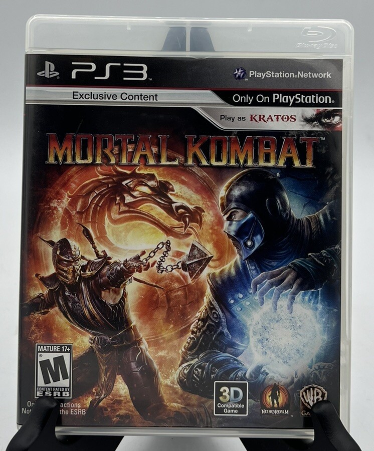 Mortal Kombat (Sony PlayStation 3, 2012) PS3 Complete CIB TESTED!