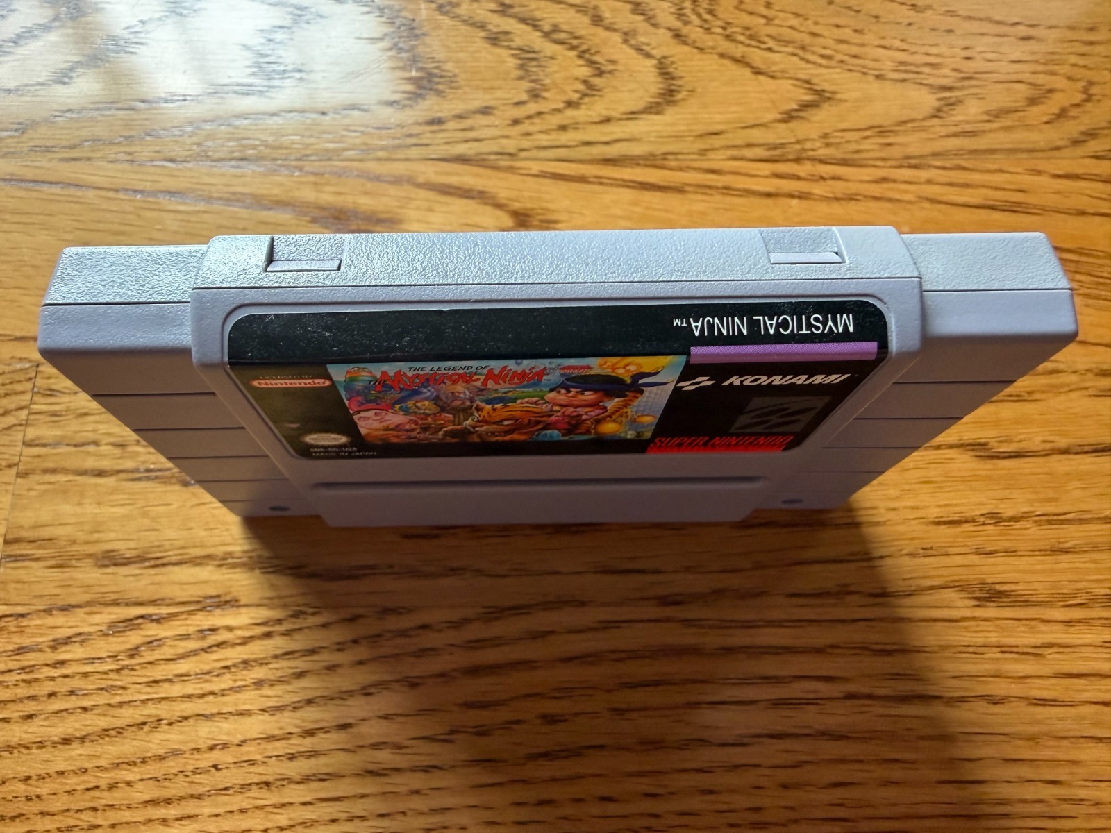 The Legend of the Mystical Ninja SNES Super Nintendo Authentic Tested Cart Only