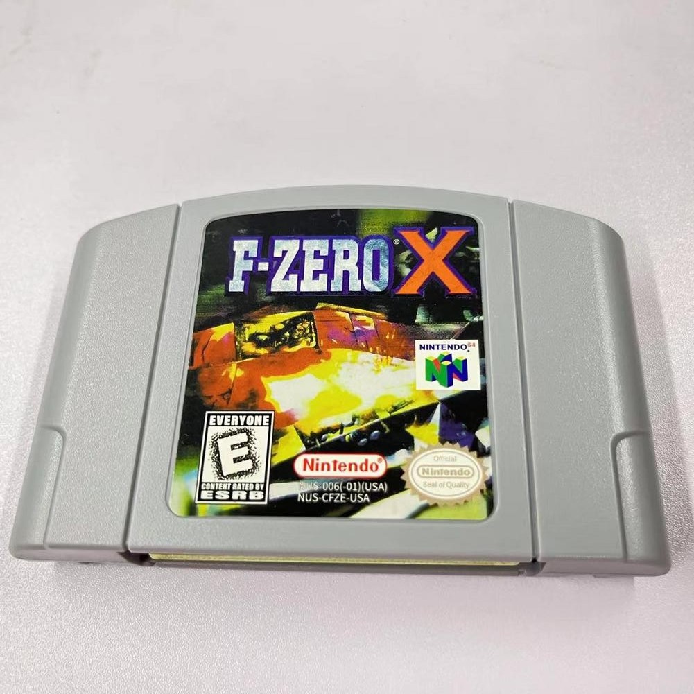 F-Zero X – Nintendo 64 (N64) Collector’s item Mint condition Tested and working