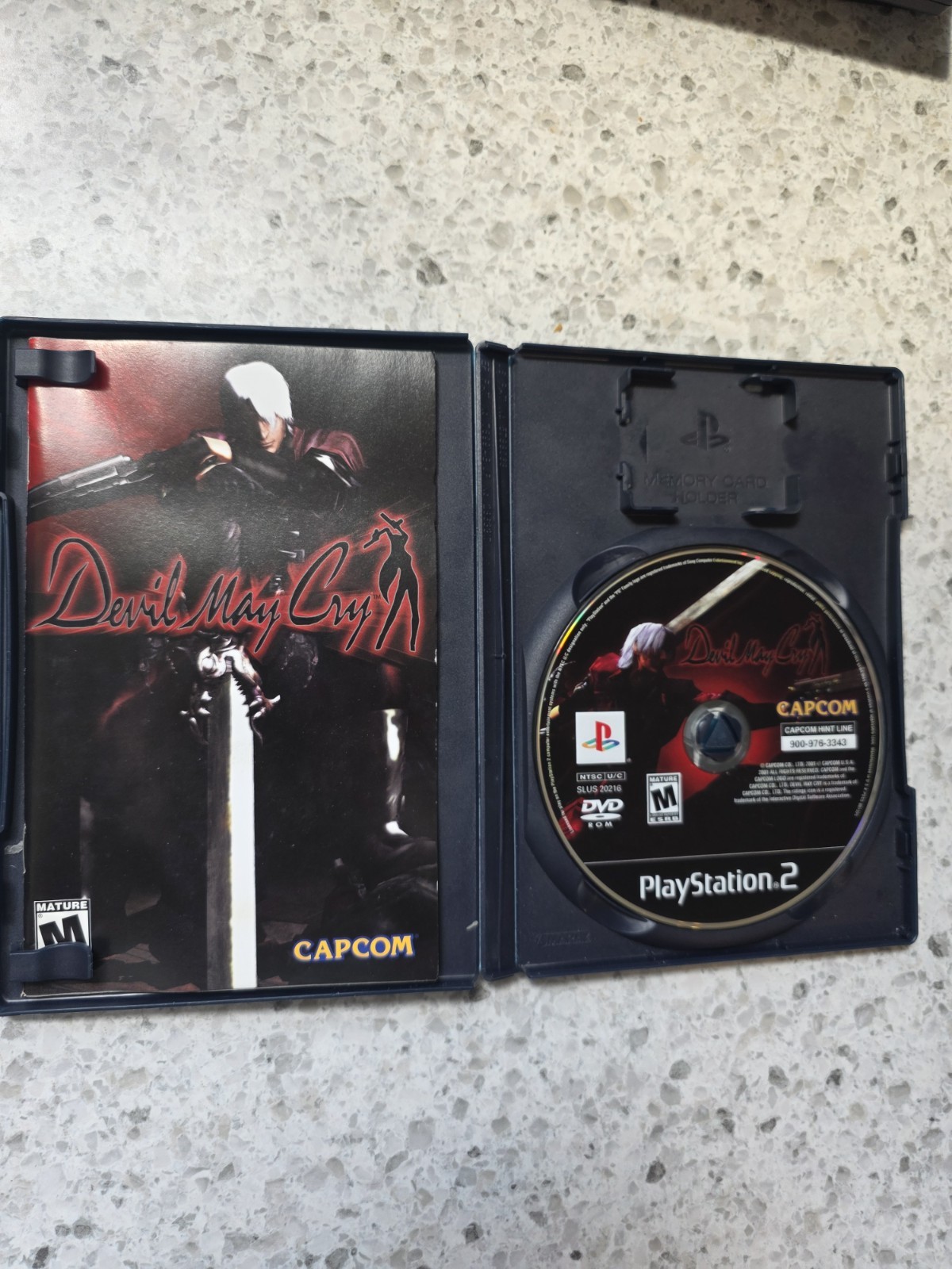 Capcom Devil May Cry PS2 2001 Action Adventure M 1 Player NTSC-U/C