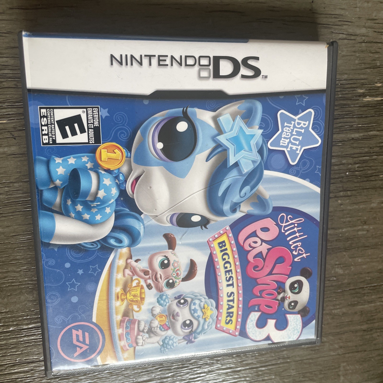 NINTENDO DS VIDEO GAME LITTLEST PETSHOP 3 BIGGEST STARS CIB