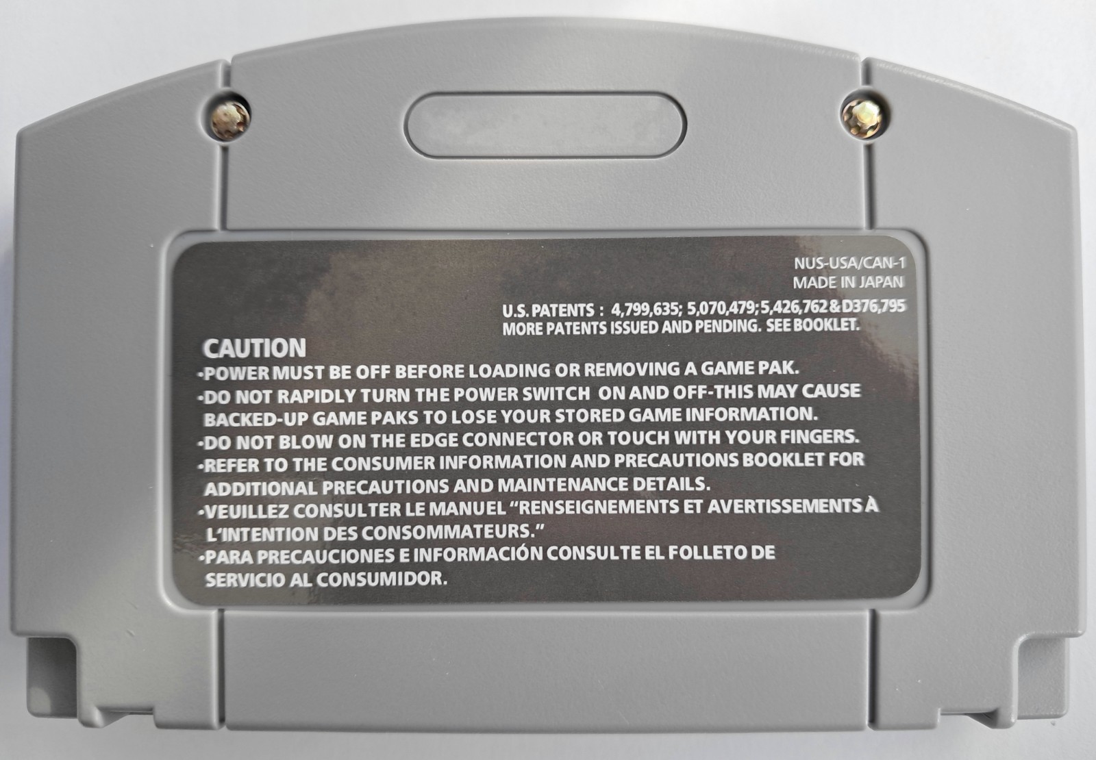 Tomorrow Never Dies N64 64 EXPANSION PAK REQUIRED Goldeneye NTSC-U USA Canada US