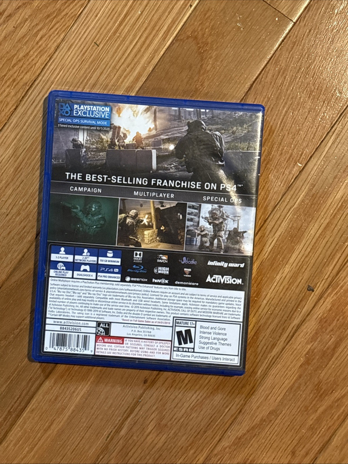 Call of Duty: Modern Warfare II Sony PlayStation 4 Multiplayer Shooter