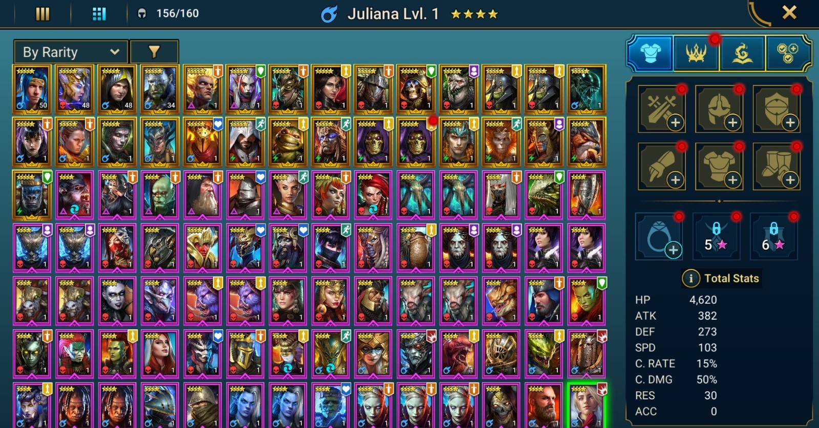 Raid Shadow Legends | Starter acc with Solanar : 93k energy / 29 Legendary hero