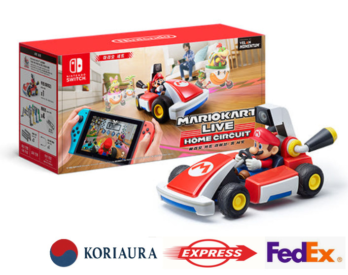 Mario Kart Live Home Circuit Mario Set Nintendo Switch Real Cart FedEx